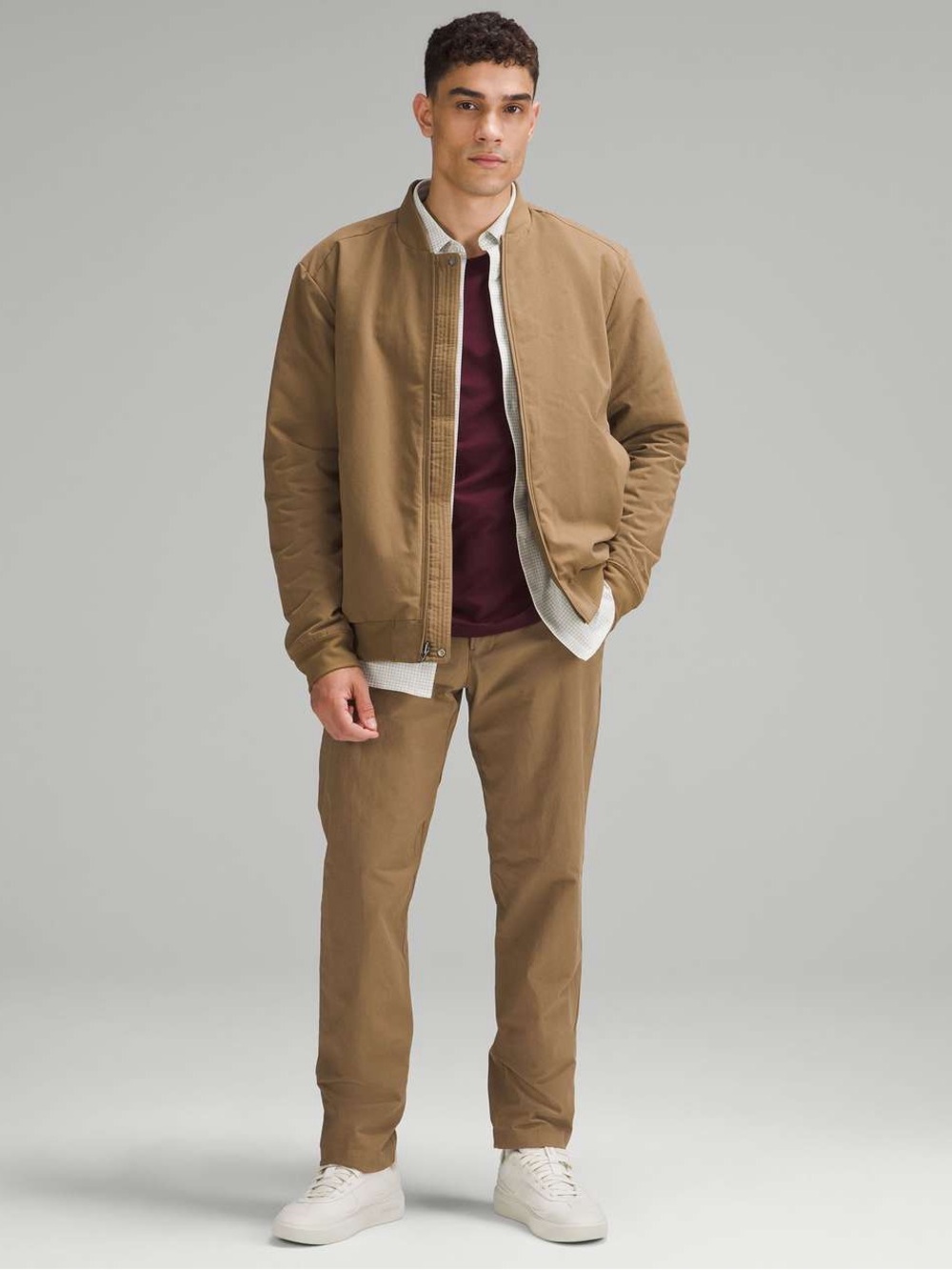 Lululemon ABC Classic-Fit Trouser in Stretch Cotton VersaTwill Artifact Tan 32